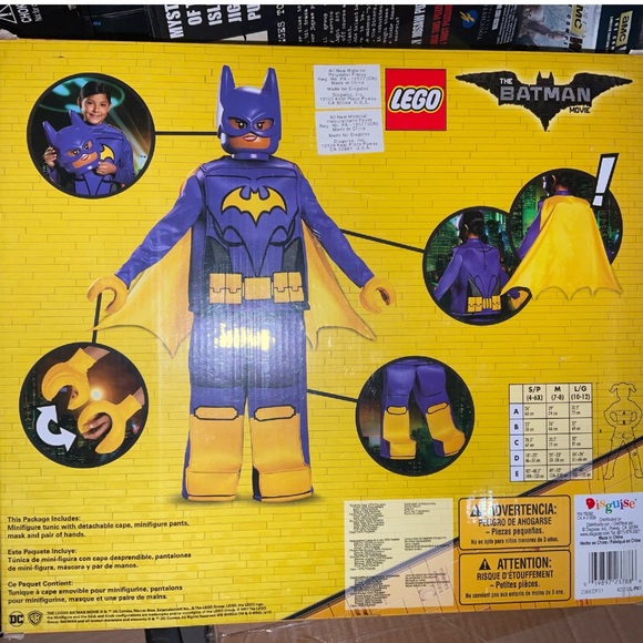 Lego BATGIRL costume new in box - Picture 5 of 6